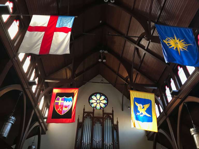 church-sanctuary-interior-flags